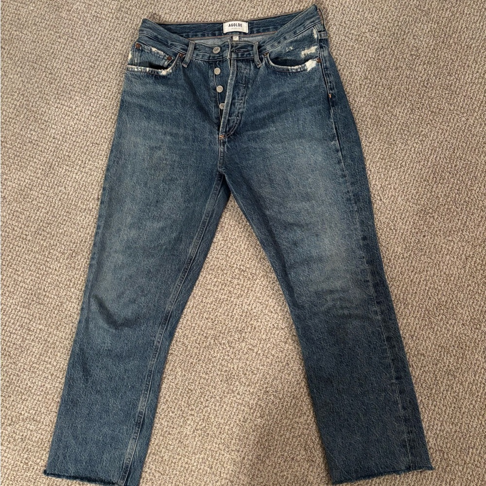 Agolde Riley Crop Jeans